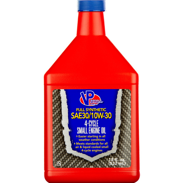 Vp Racing Fuels VP Full Synthetic Smalll Engine Oil SAE 30/10W30 QT 2927